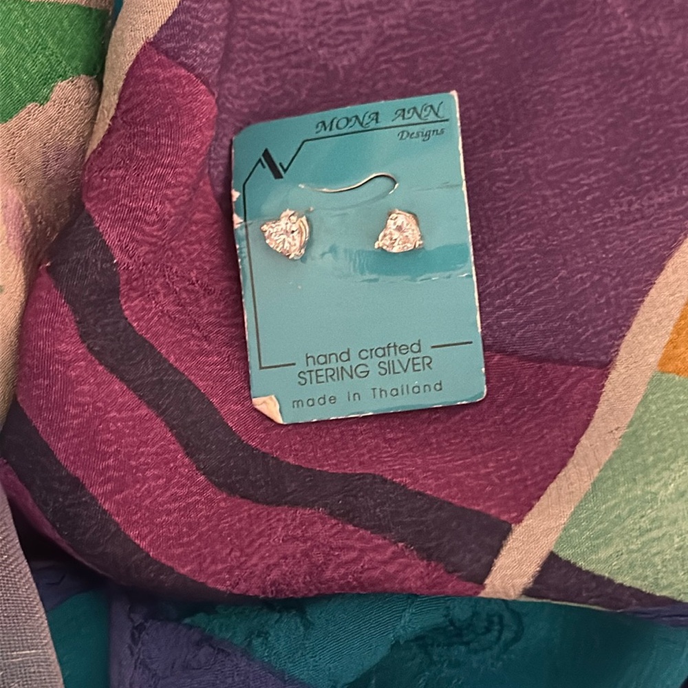 Heart earrings 925